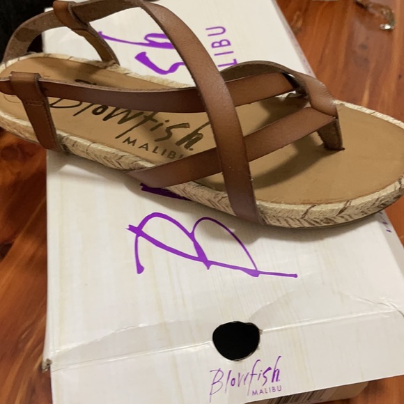 Brand New Blowfish Vegan Granola Rope Sandal - Picture 1 of 3